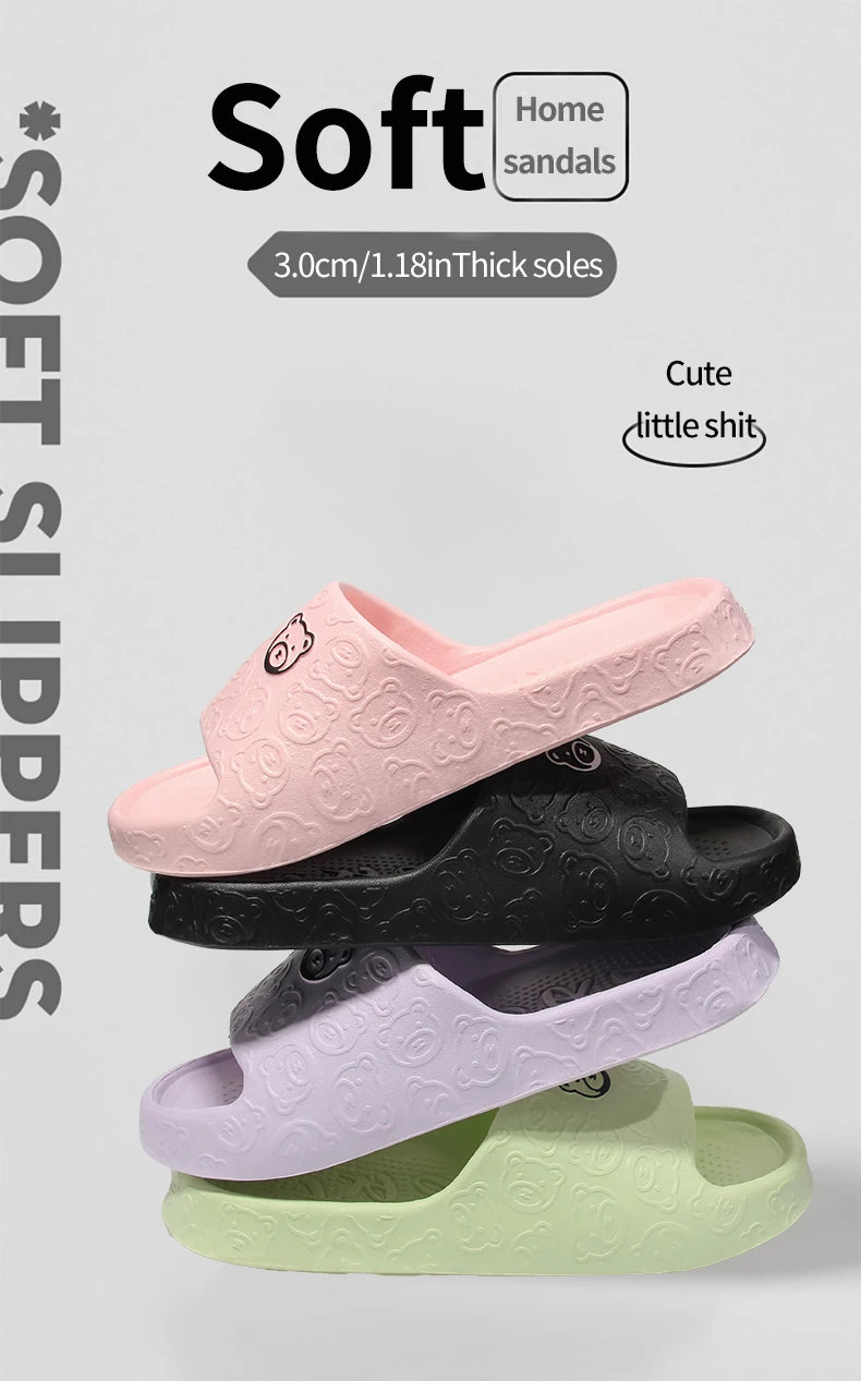 Women's Non-Slip EVA Slippers – Comfortable Indoor & Outdoor Summer Sandals