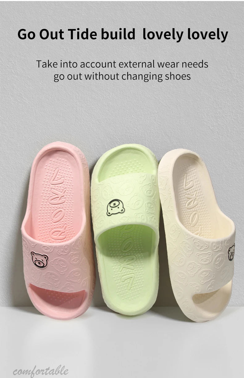 Women's Non-Slip EVA Slippers – Comfortable Indoor & Outdoor Summer Sandals