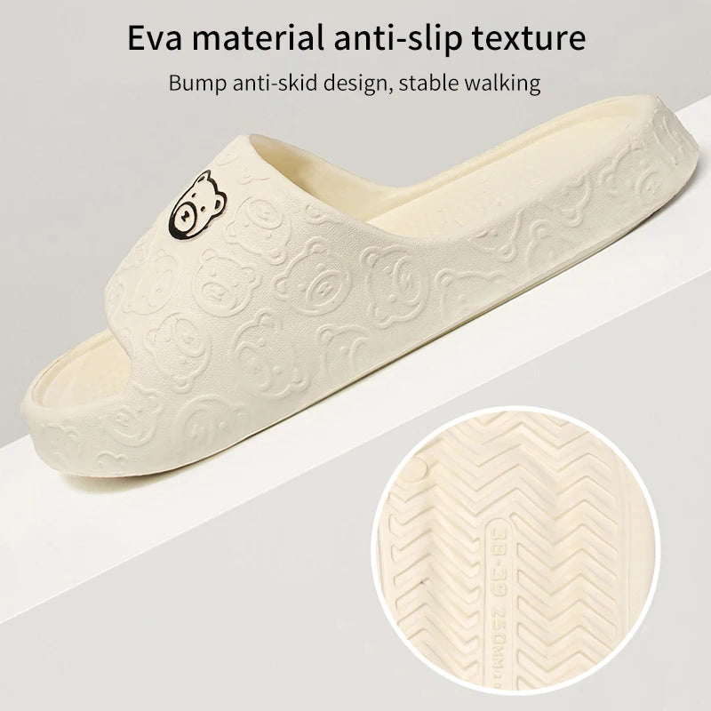 Women's Non-Slip EVA Slippers – Comfortable Indoor & Outdoor Summer Sandals