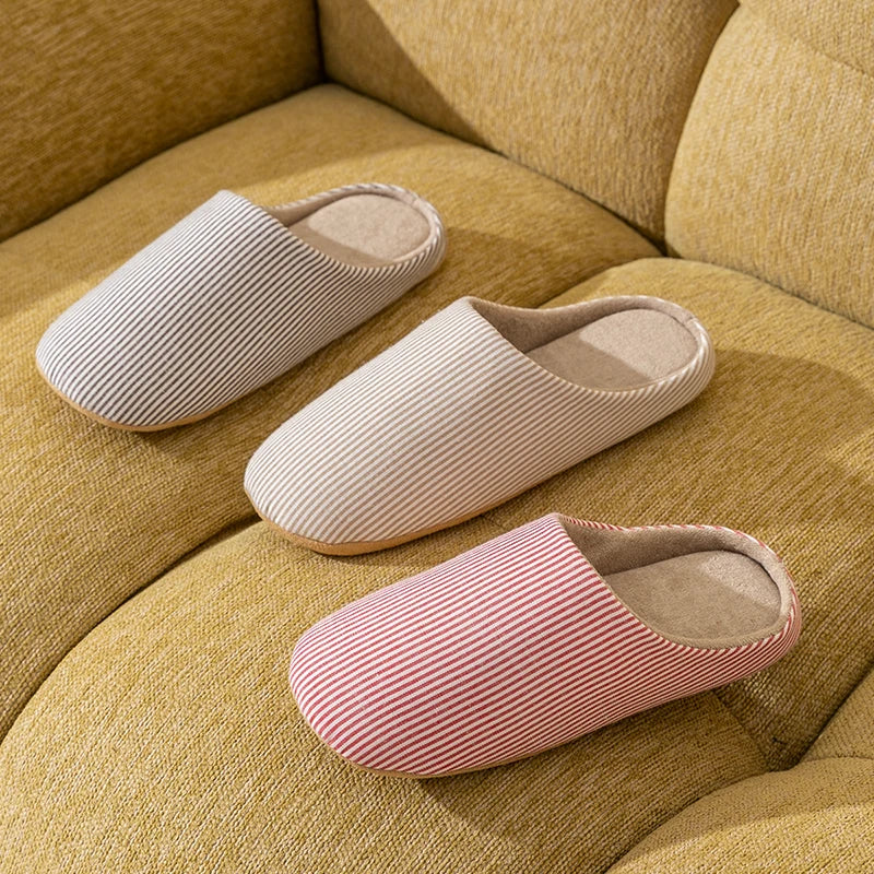 Unisex Warm Fur Slippers – Soft Non-Slip Indoor House Shoes for Men & Women