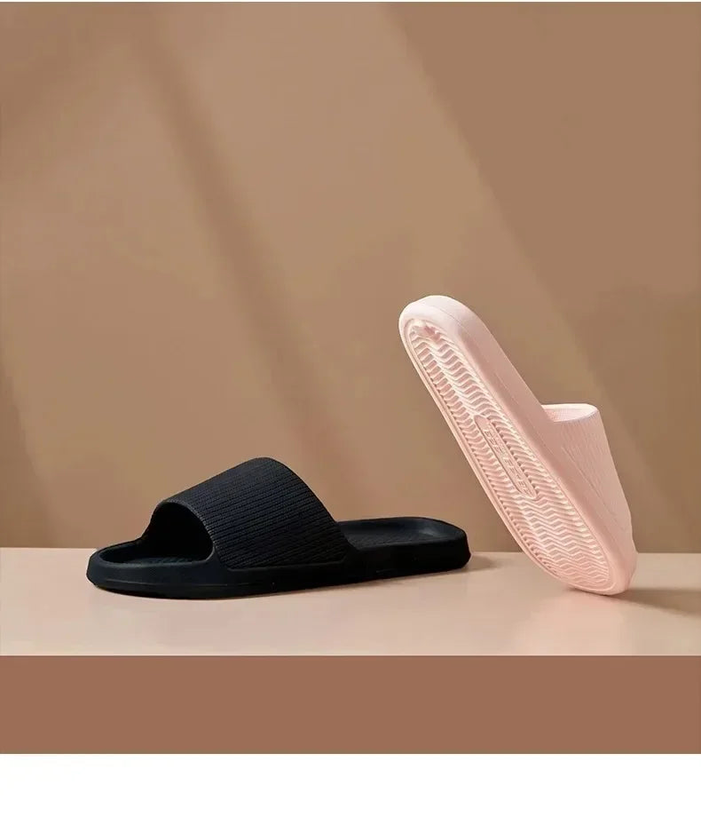 Non-Slip EVA Massage Shower Slippers – Waterproof Bathroom Shoes for Men & Women