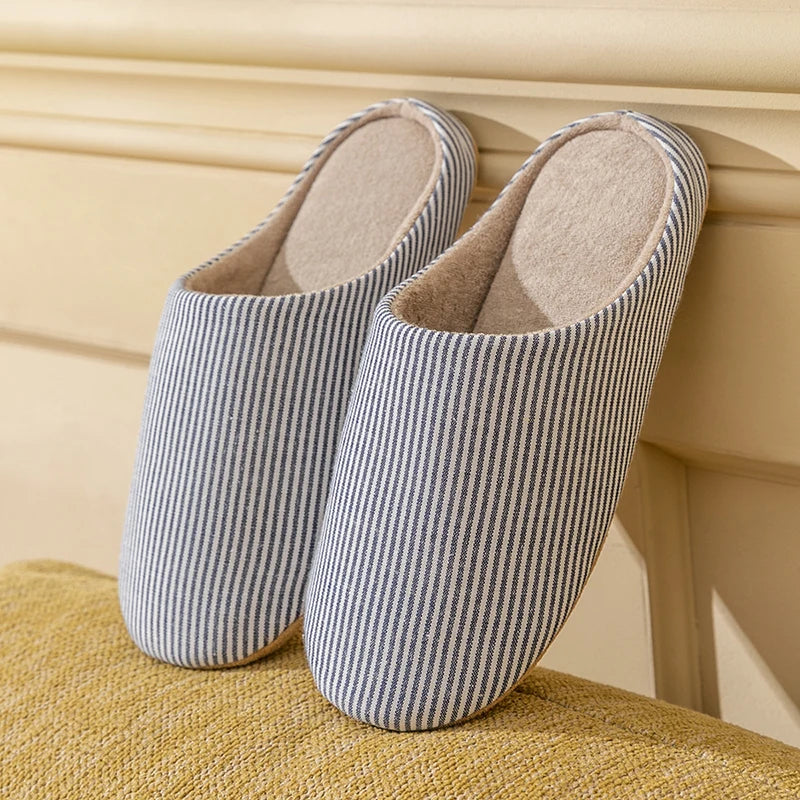 Unisex Warm Fur Slippers – Soft Non-Slip Indoor House Shoes for Men & Women