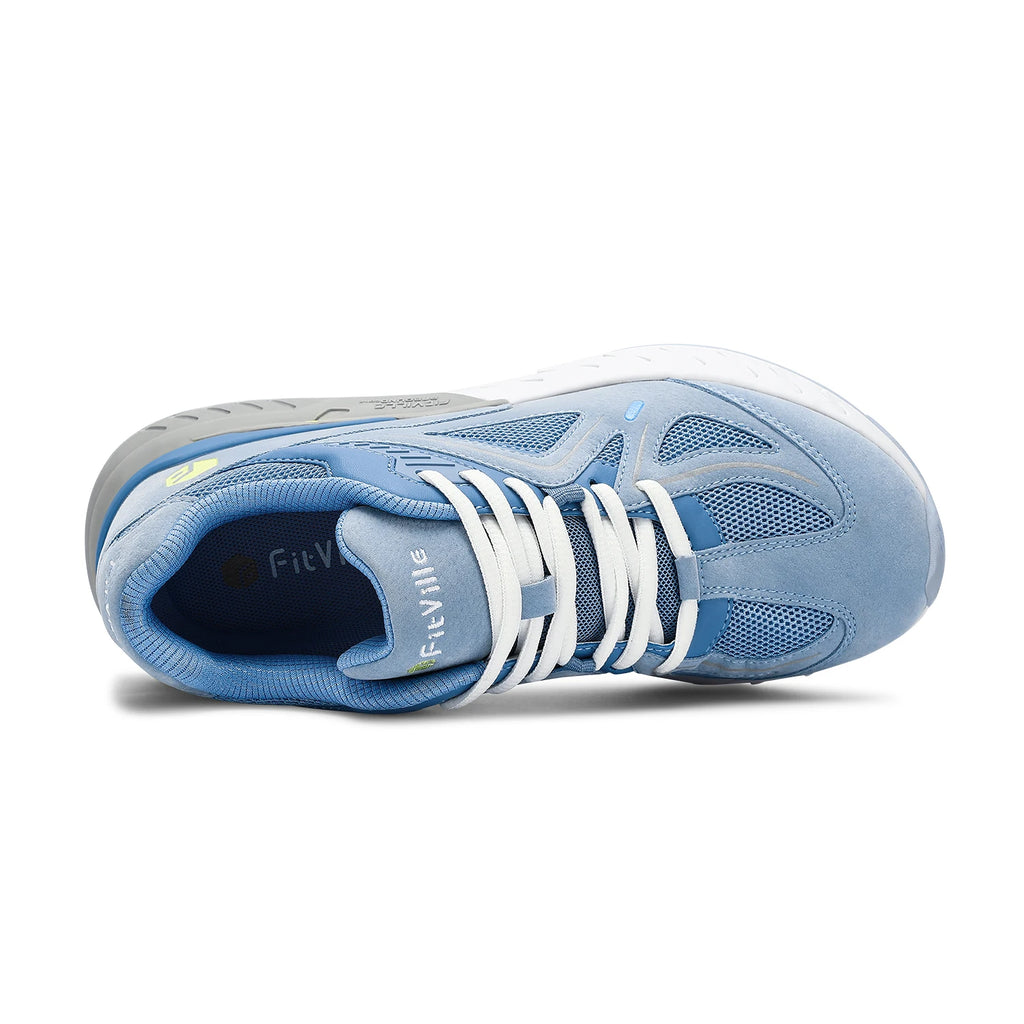 FitVille Women's Walking Shoes – Wide Width Supportive Sneakers for Comfortable Daily Wear
