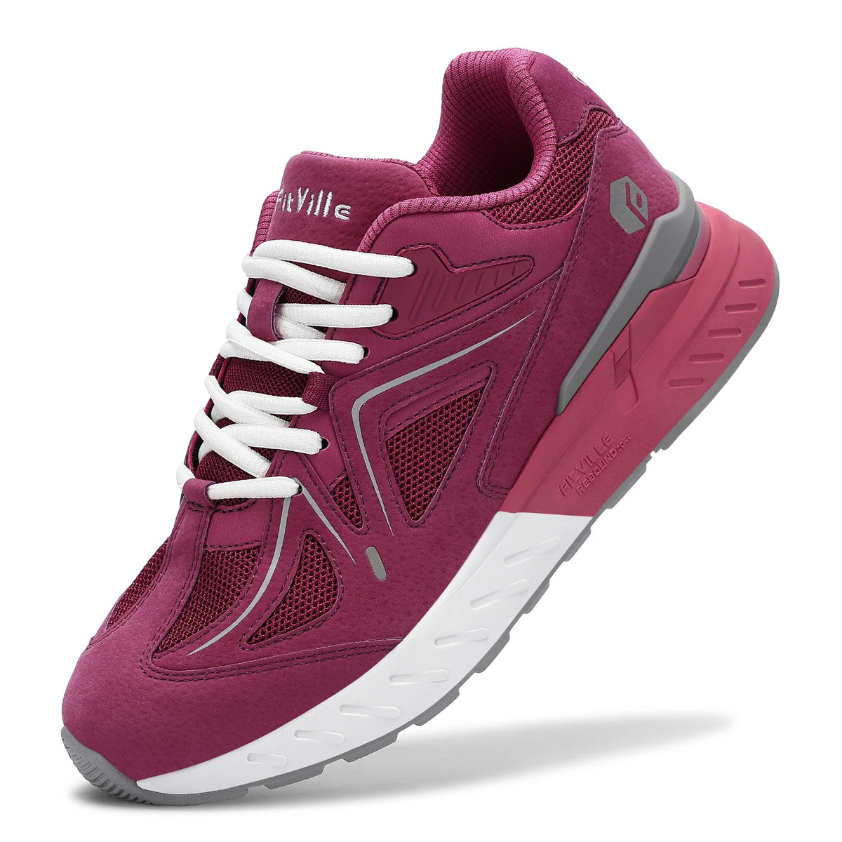 FitVille Women's Walking Shoes – Wide Width Supportive Sneakers for Comfortable Daily Wear