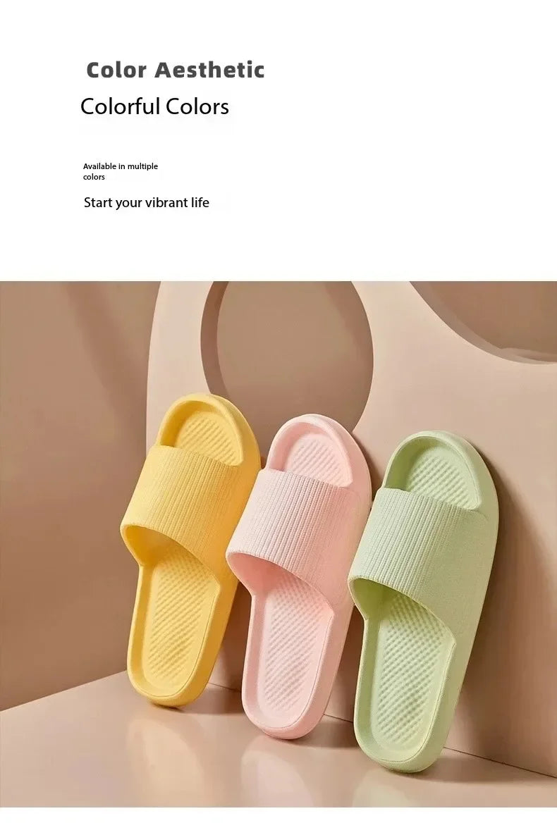 Non-Slip EVA Massage Shower Slippers – Waterproof Bathroom Shoes for Men & Women
