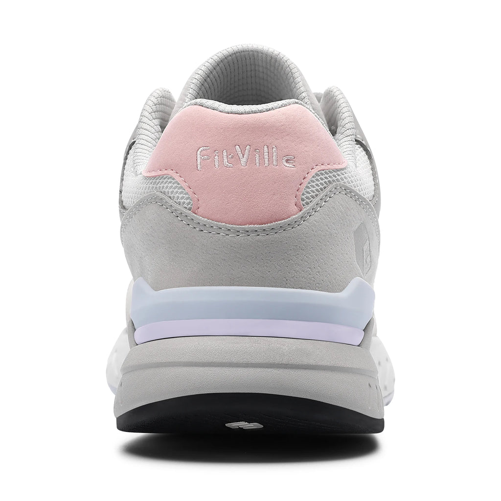 FitVille Women's Walking Shoes – Wide Width Supportive Sneakers for Comfortable Daily Wear