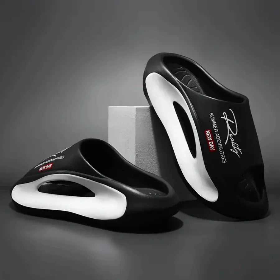 Unisex EVA Couple Slippers – Fashion Non-Slip Casual Slides for Men & Women