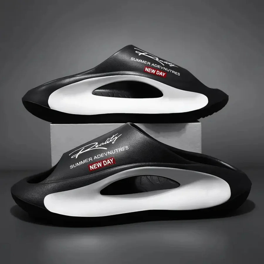 Unisex EVA Couple Slippers – Fashion Non-Slip Casual Slides for Men & Women