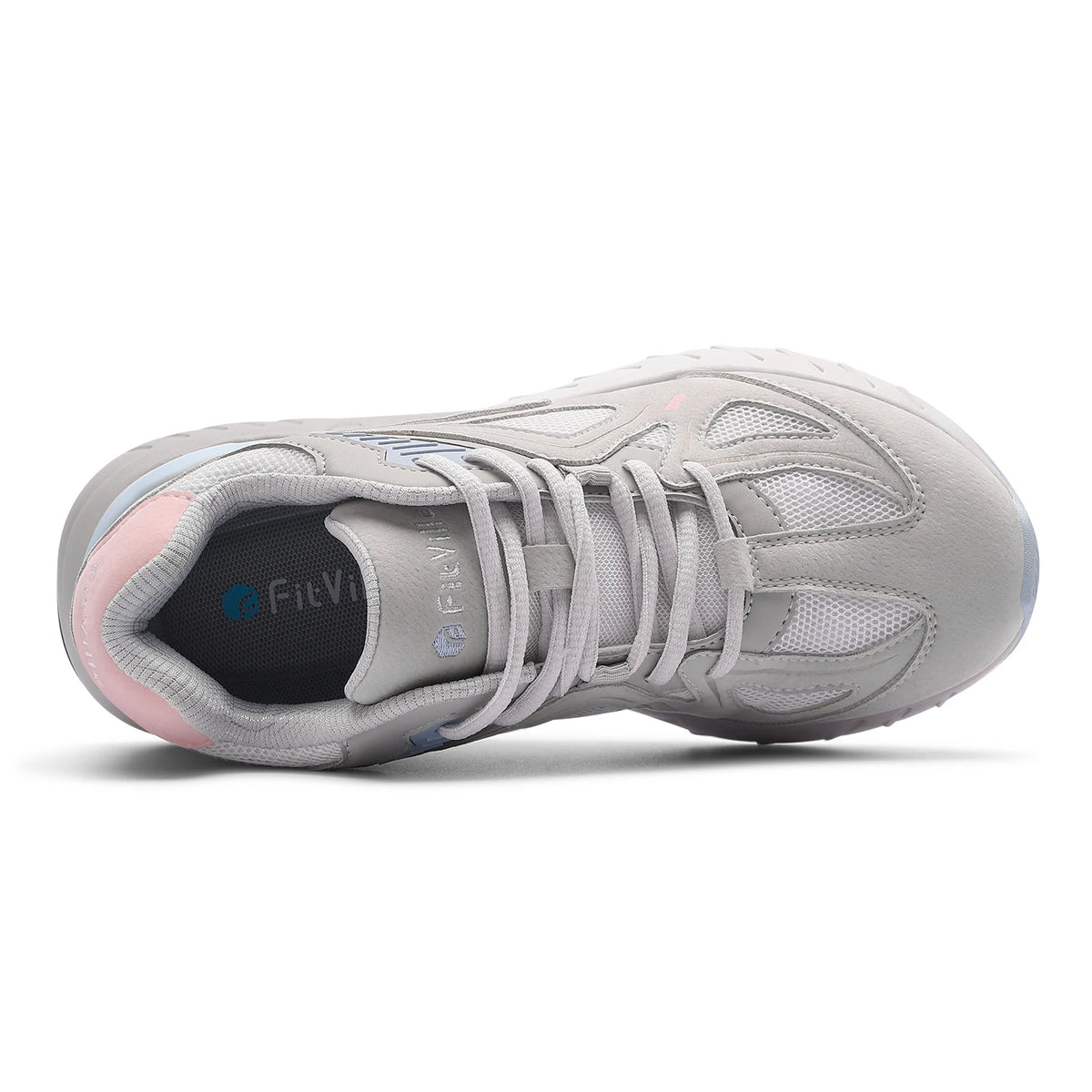 FitVille Women's Walking Shoes – Wide Width Supportive Sneakers for Comfortable Daily Wear