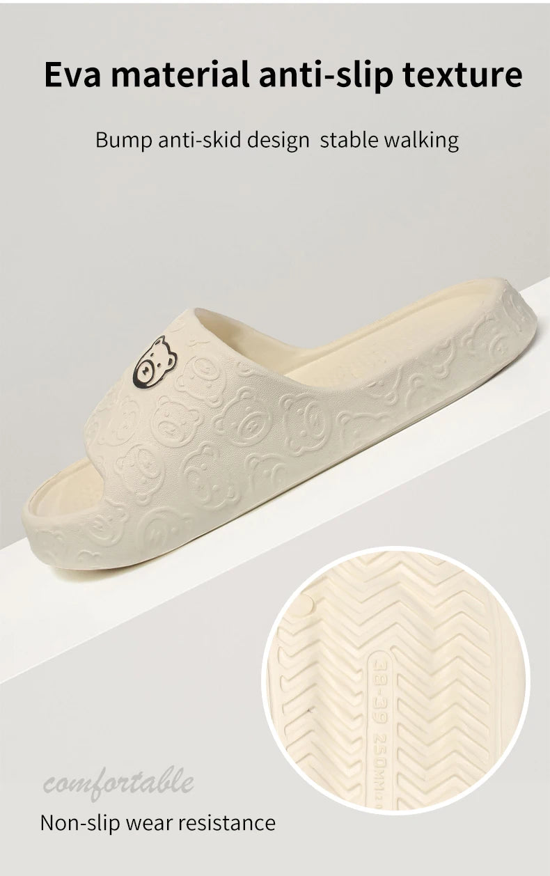 Women's Non-Slip EVA Slippers – Comfortable Indoor & Outdoor Summer Sandals