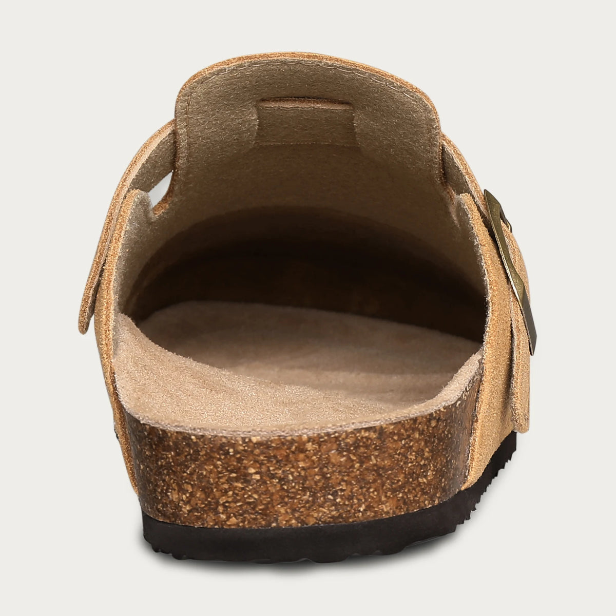 Unisex Suede Mules & Clogs – Cork Insole Sandals with Arch Support
