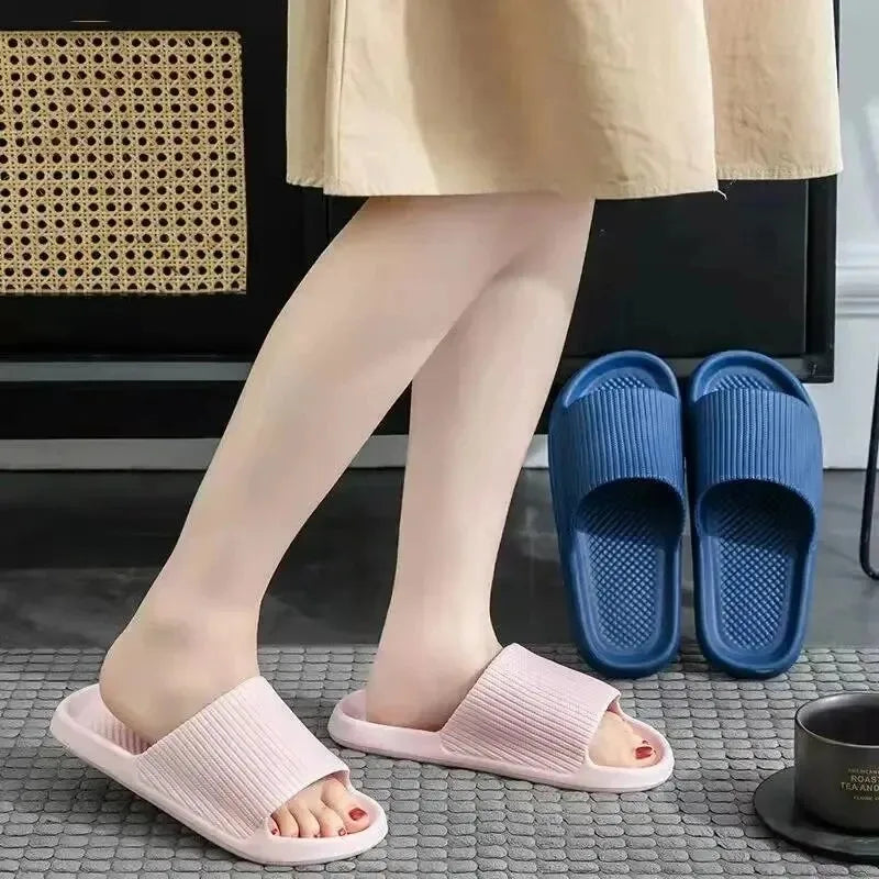Non-Slip EVA Massage Shower Slippers – Waterproof Bathroom Shoes for Men & Women