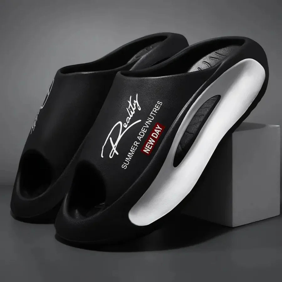 Unisex EVA Couple Slippers – Fashion Non-Slip Casual Slides for Men & Women