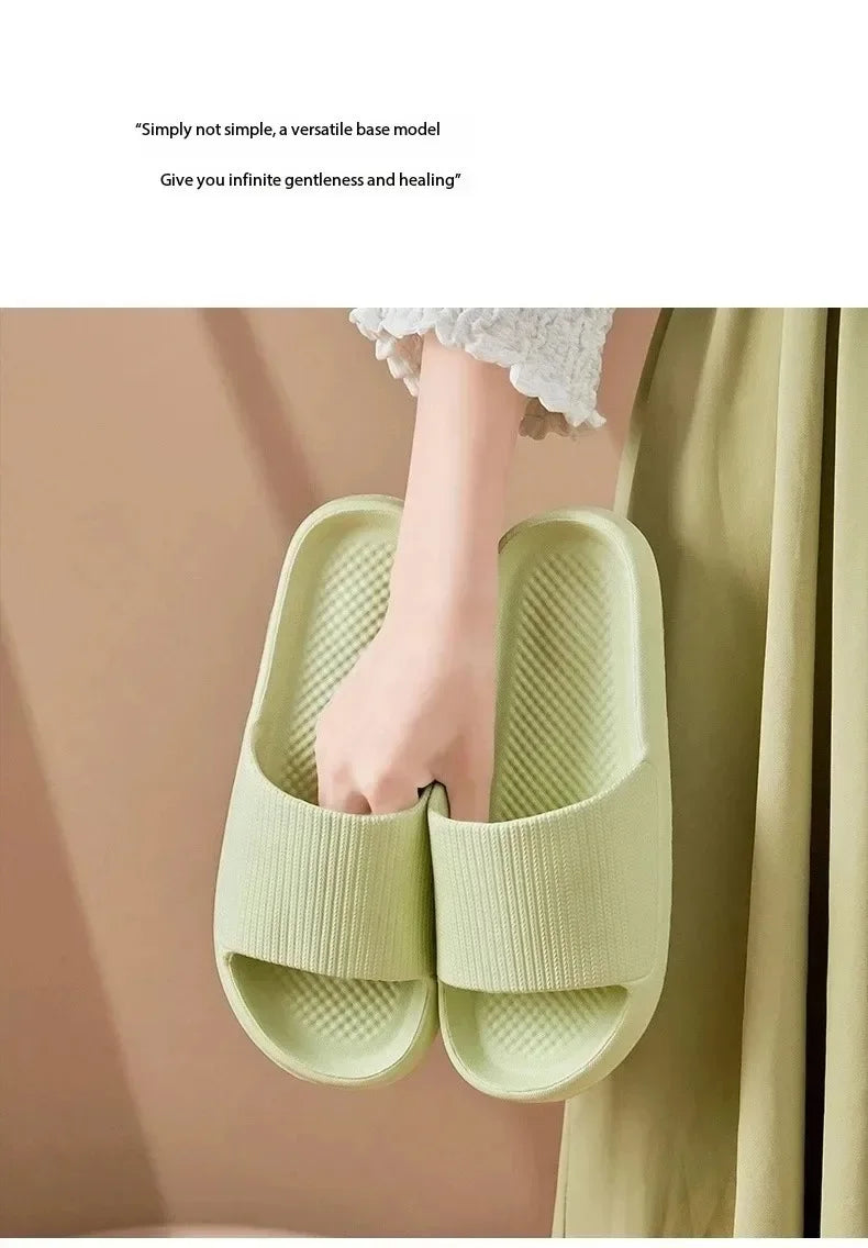 Non-Slip EVA Massage Shower Slippers – Waterproof Bathroom Shoes for Men & Women