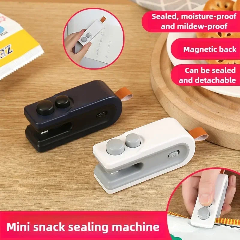 2-in-1 Mini USB Rechargeable Bag Sealer & Cutter