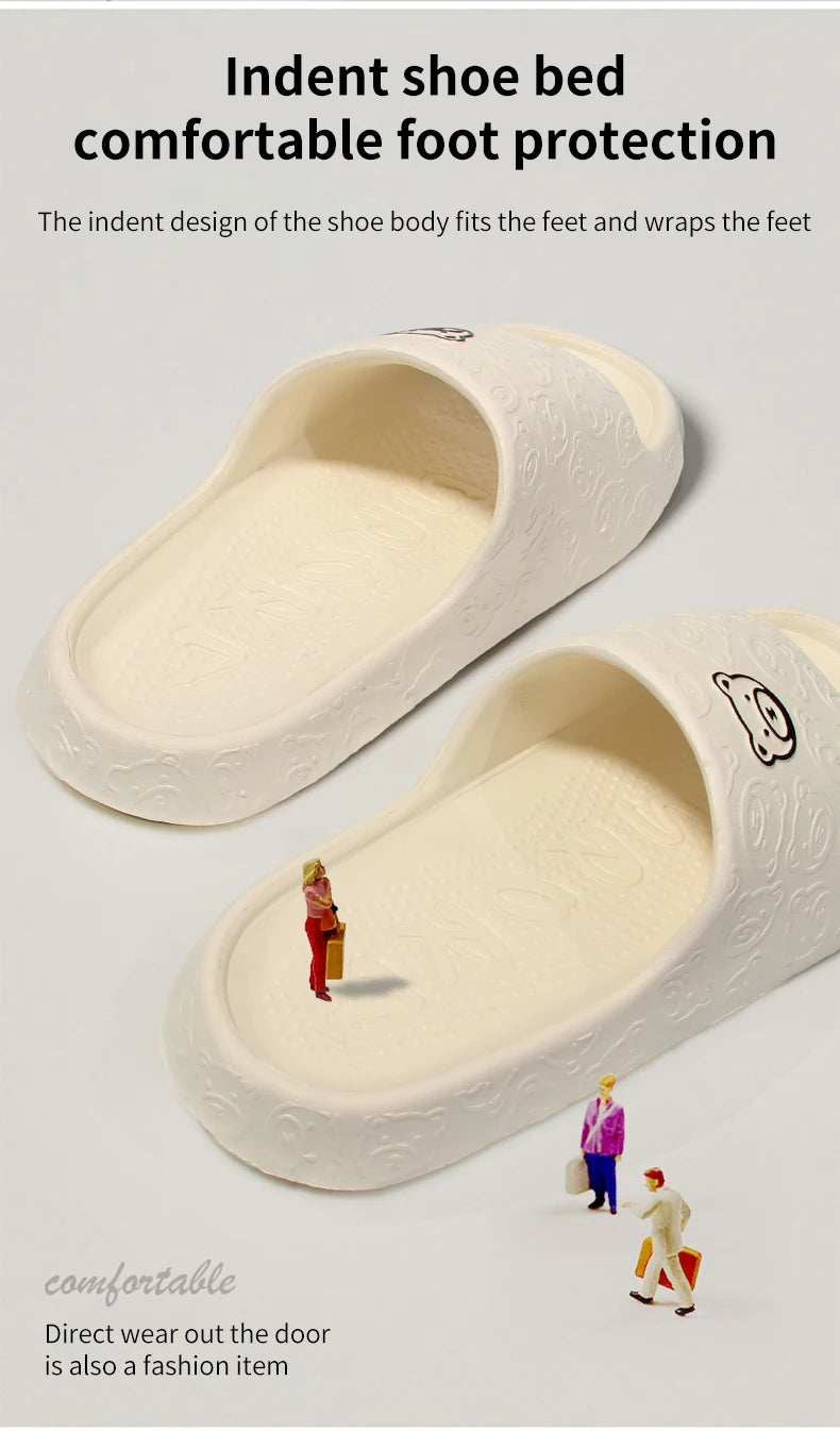 Women's Non-Slip EVA Slippers – Comfortable Indoor & Outdoor Summer Sandals